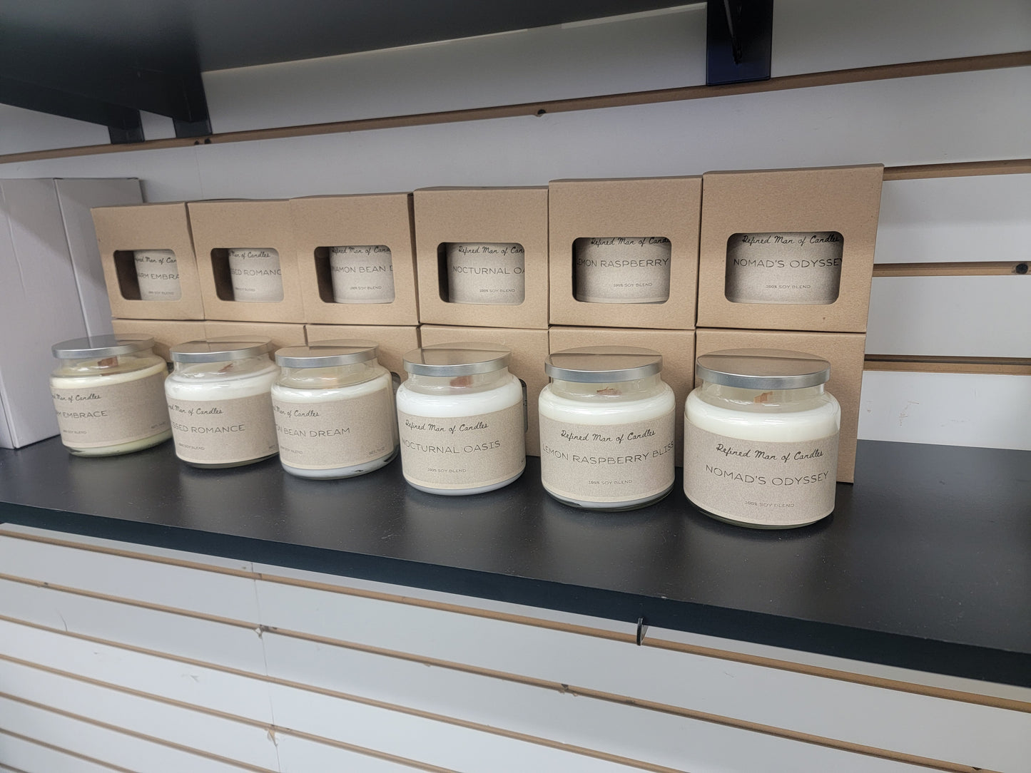 Unique Scented Candles - Refined Man Of Candles