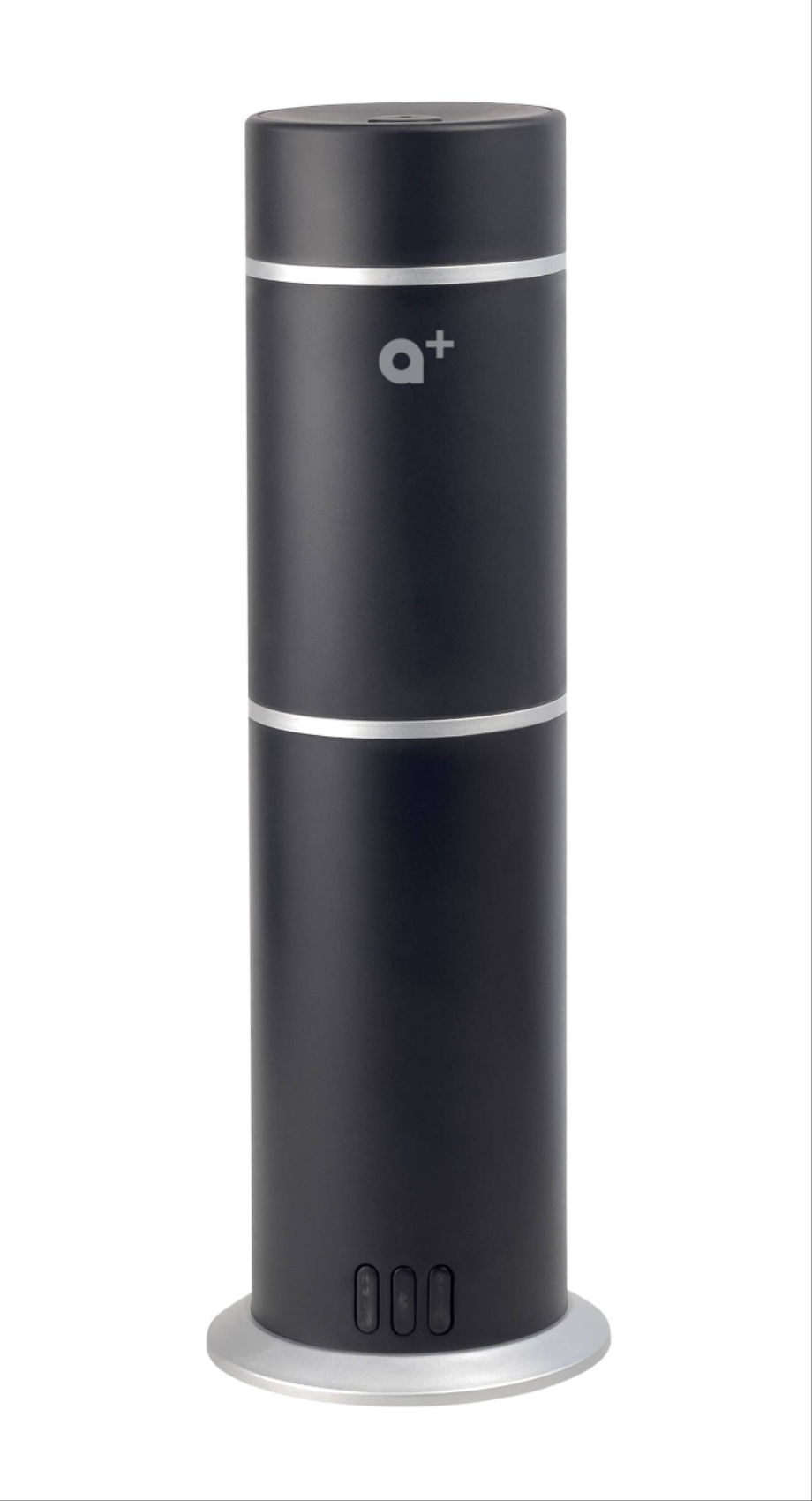 Aromar Plus - Cylinder Waterless Diffuser: Black - Refined Man Of Candles