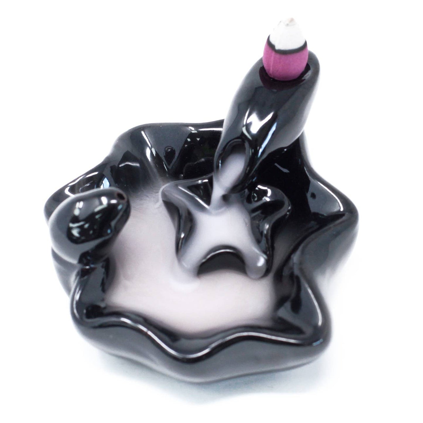 Back Flow Incense Burner - Large Pools to Pools - Refined Man Of Candles