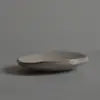 Light Gray Ceramic Incense Holder Plate - Refined Man Of Candles
