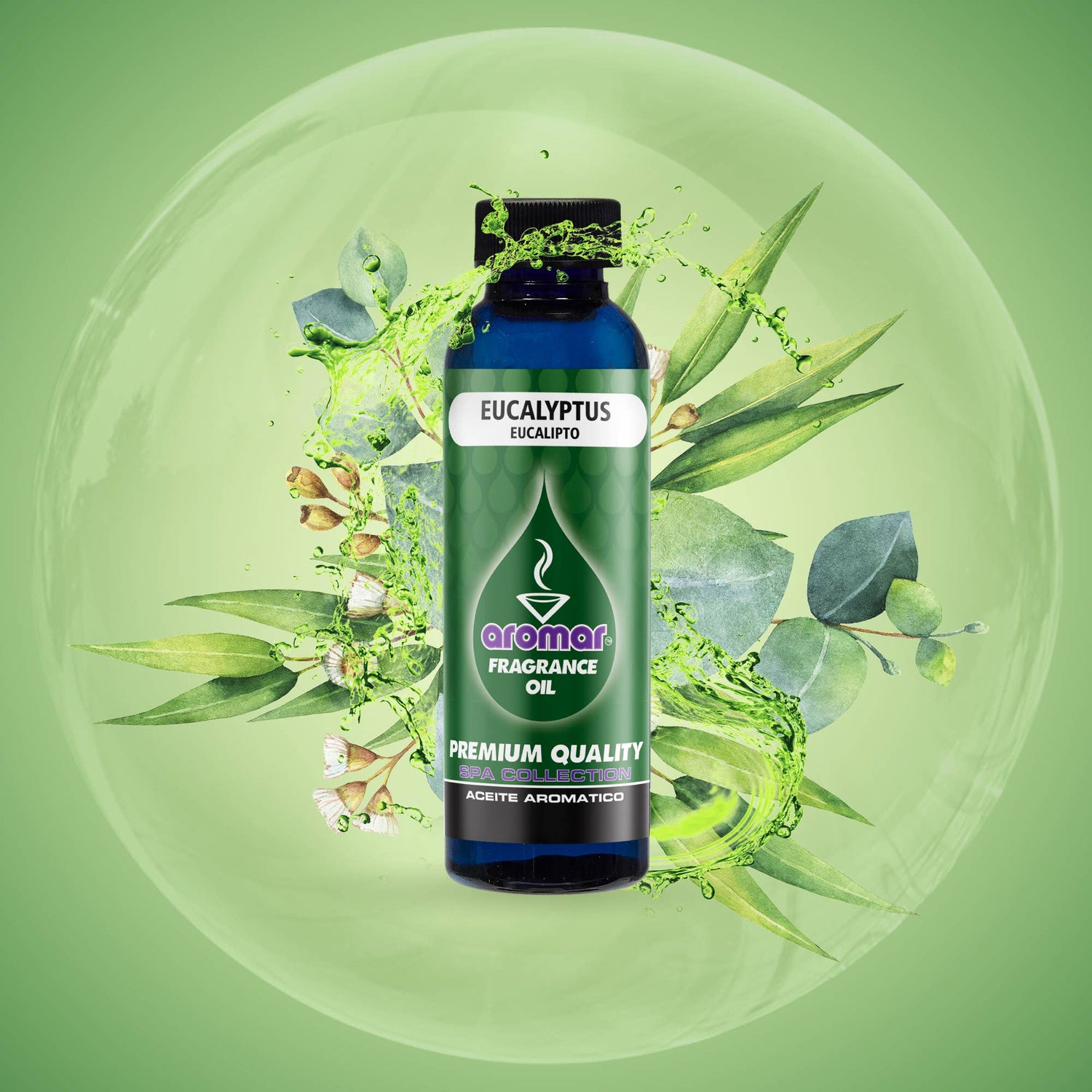 AROMAR EUCALYPTUS FRAGRANCE OIL - Refined Man Of Candles