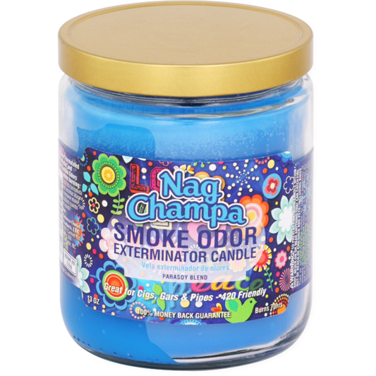 Smoke Odor Exterminator Candle Nag Champa - Refined Man Of Candles