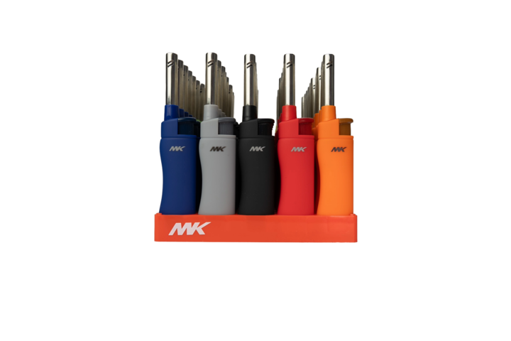 MK Lighter Range Series, MIX-Color Set, Windproof Flame 50PC - Refined Man Of Candles