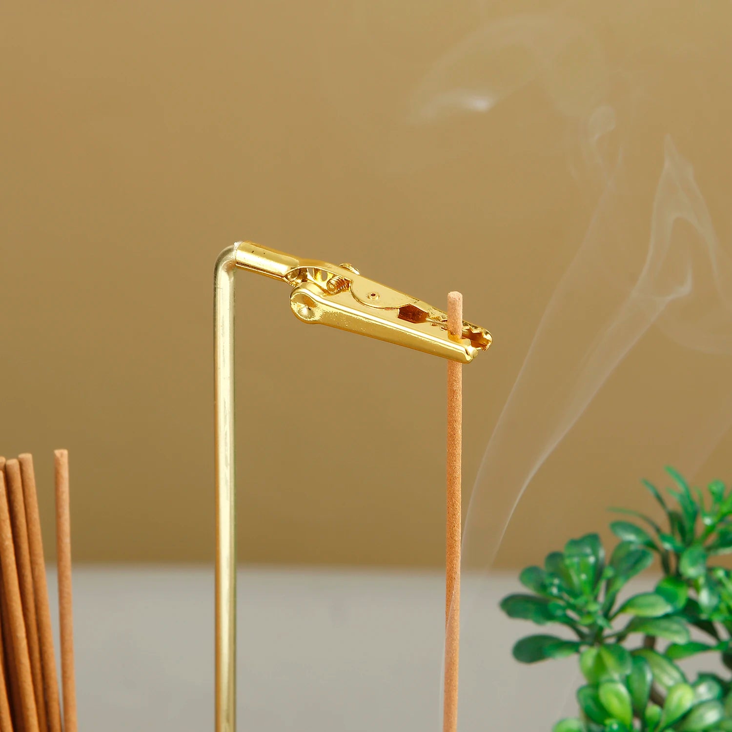 2 in 1 Incense Holder for Sticks Anti-Ash Flying Incense Burne with Removable Glass Ash Catcher and Incense Sticks Organizer - Refined Man Of Candles