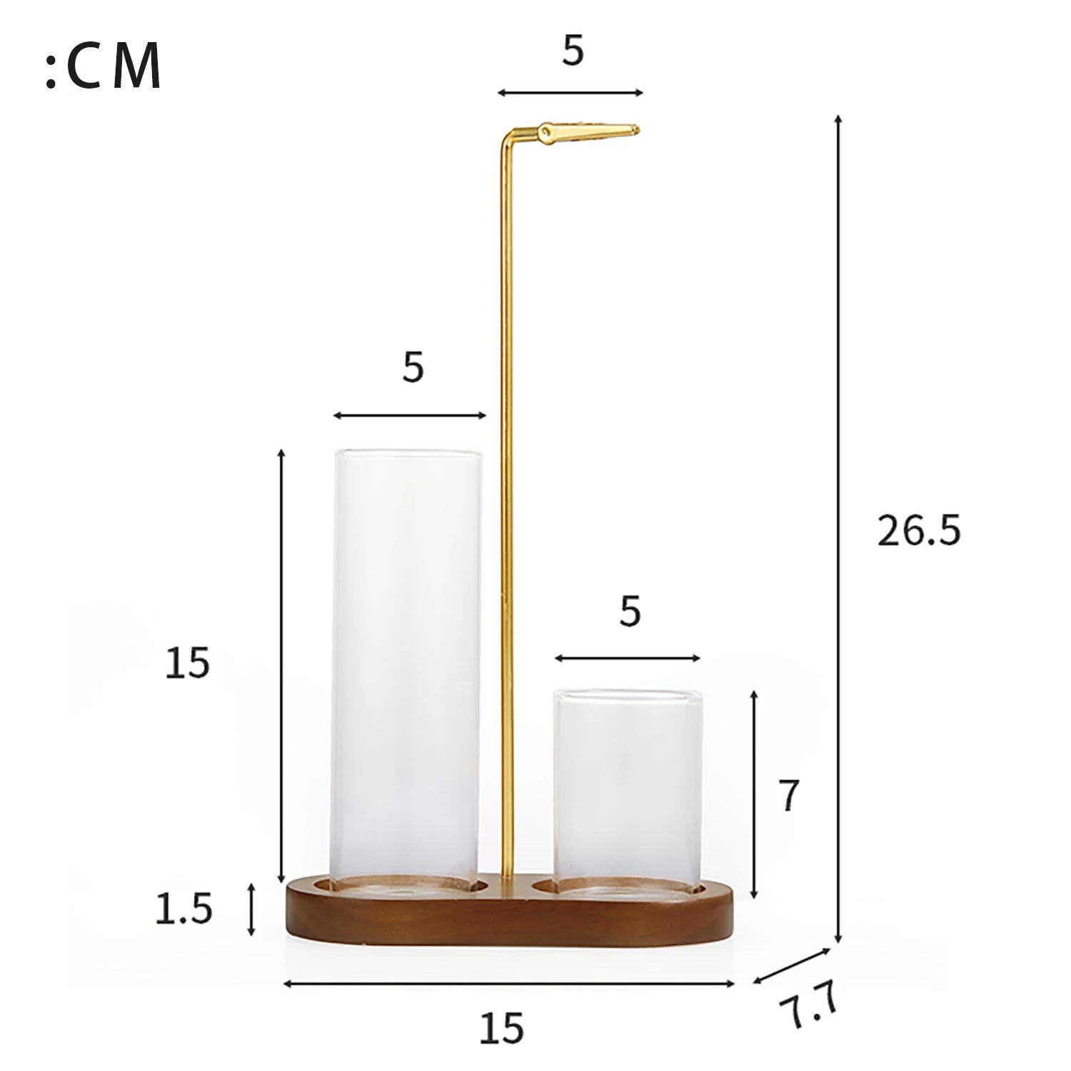 2 in 1 Incense Holder for Sticks Anti-Ash Flying Incense Burne with Removable Glass Ash Catcher and Incense Sticks Organizer - Refined Man Of Candles