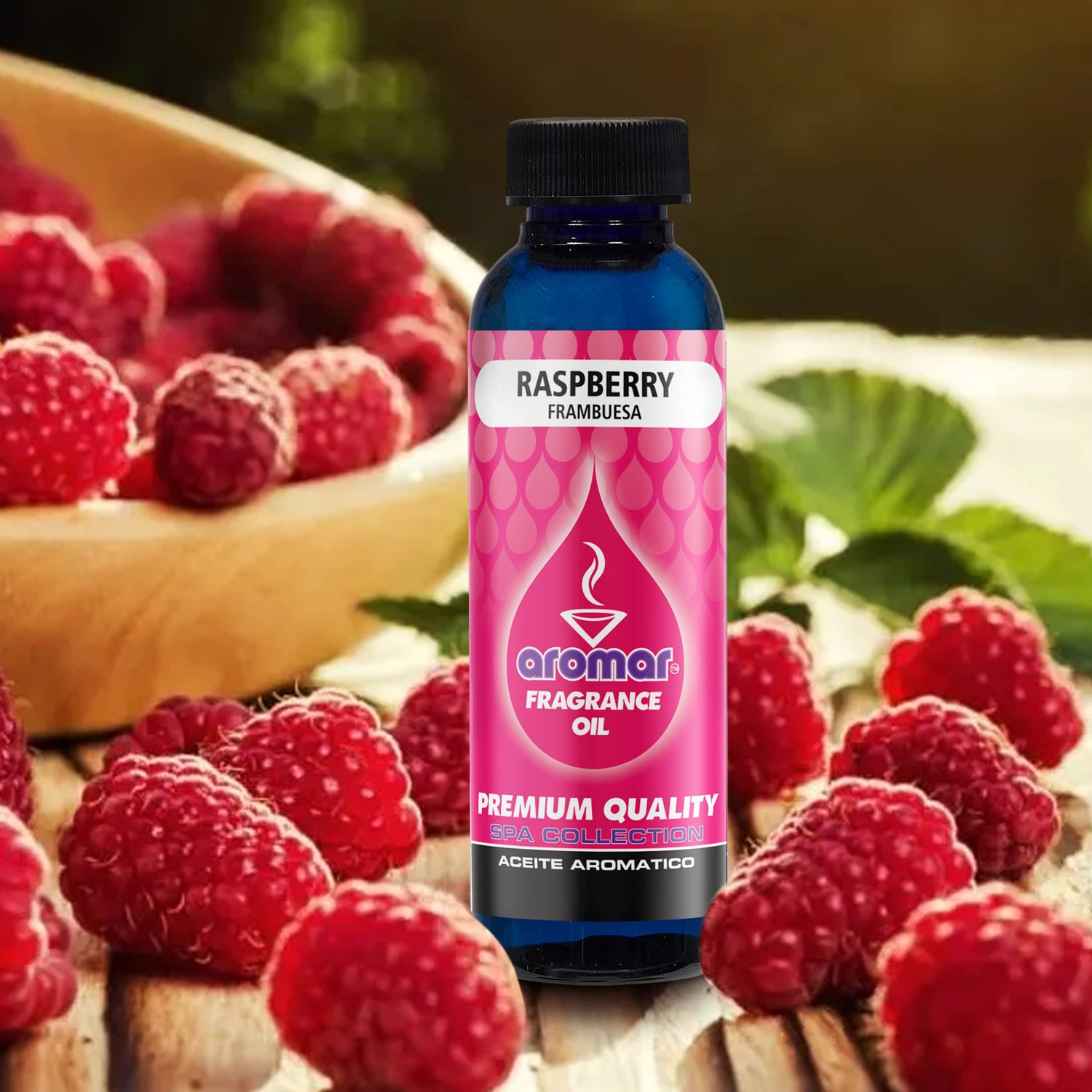 AROMAR RASPBERRY FRAGRANCE OIL - Refined Man Of Candles