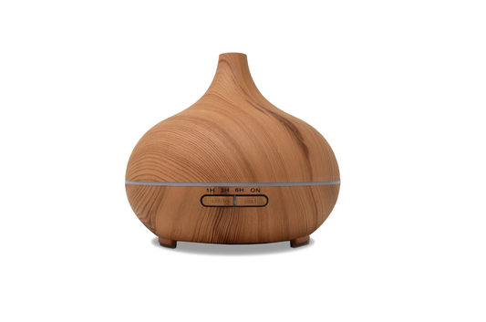 Bamboo Teardrop Ultrasonic Essential Oil Diffuser - Refined Man Of Candles