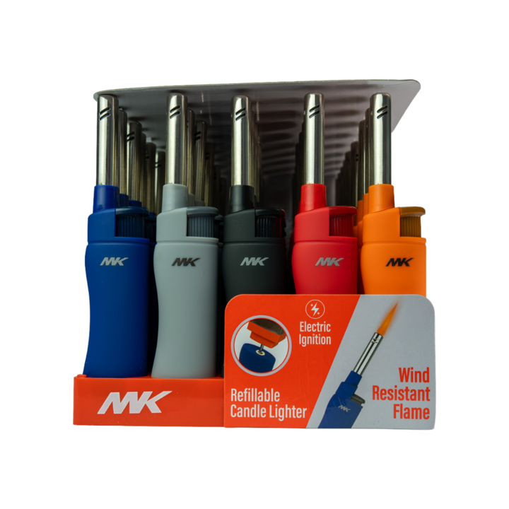 MK Lighter Range Series, MIX-Color Set, Windproof Flame 50PC - Refined Man Of Candles
