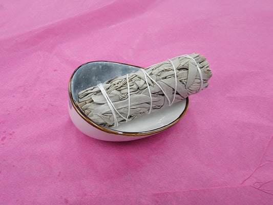 Abalone Sage Dish - Refined Man Of Candles