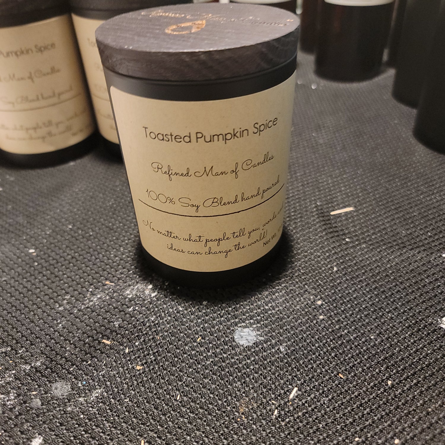 Toasted Pumpkin Spice Candle - Refined Man Of Candles