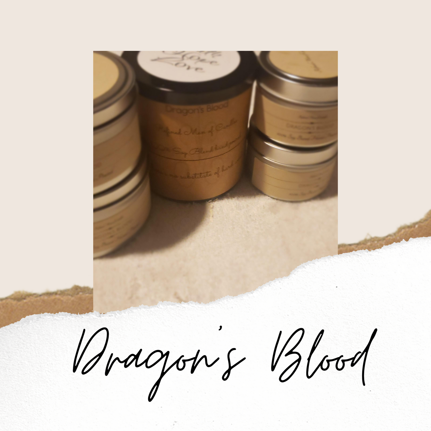 Dragons Blood Candle - Refined Man Of Candles