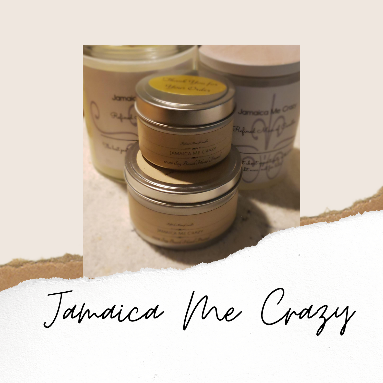 Jamaica Me Crazy Candle - Refined Man Of Candles