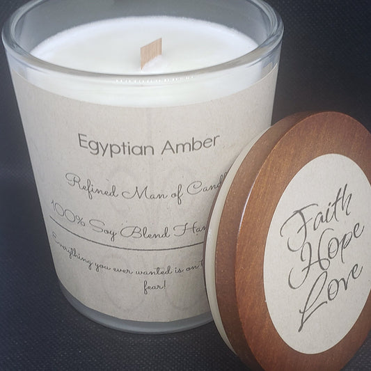 Egyptian Amber Candle - Refined Man Of Candles