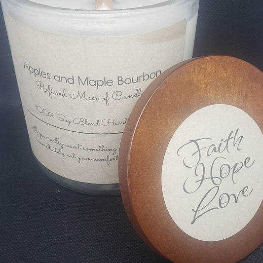 Apples and Maple Bourbon Candle - Refined Man Of Candles