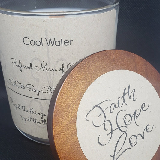 Cool Water Candle - Refined Man Of Candles