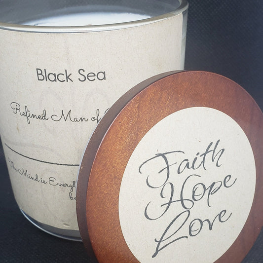 Black Sea Candle - Refined Man Of Candles