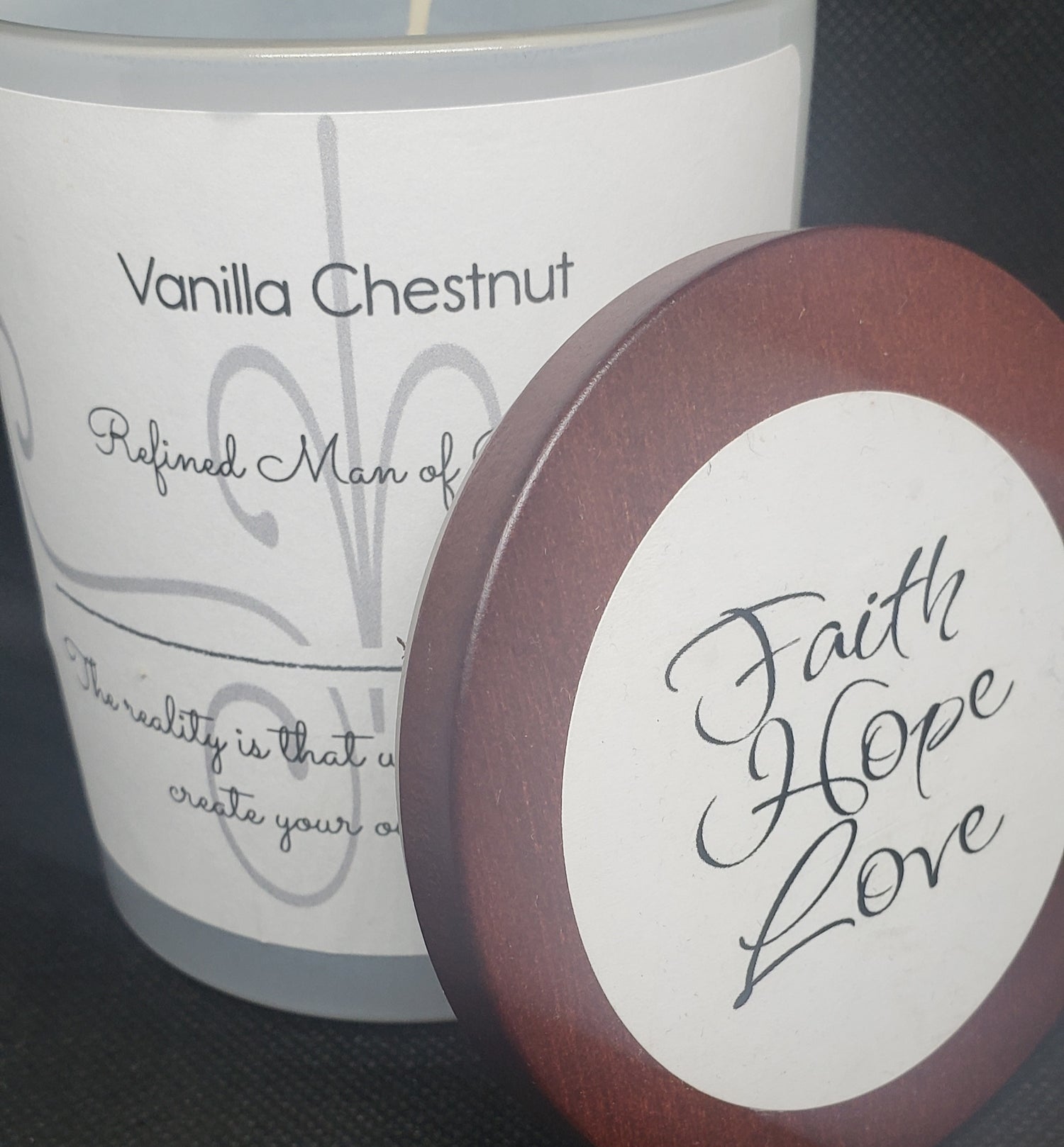 Vanilla Chestnut Candle - Refined Man Of Candles