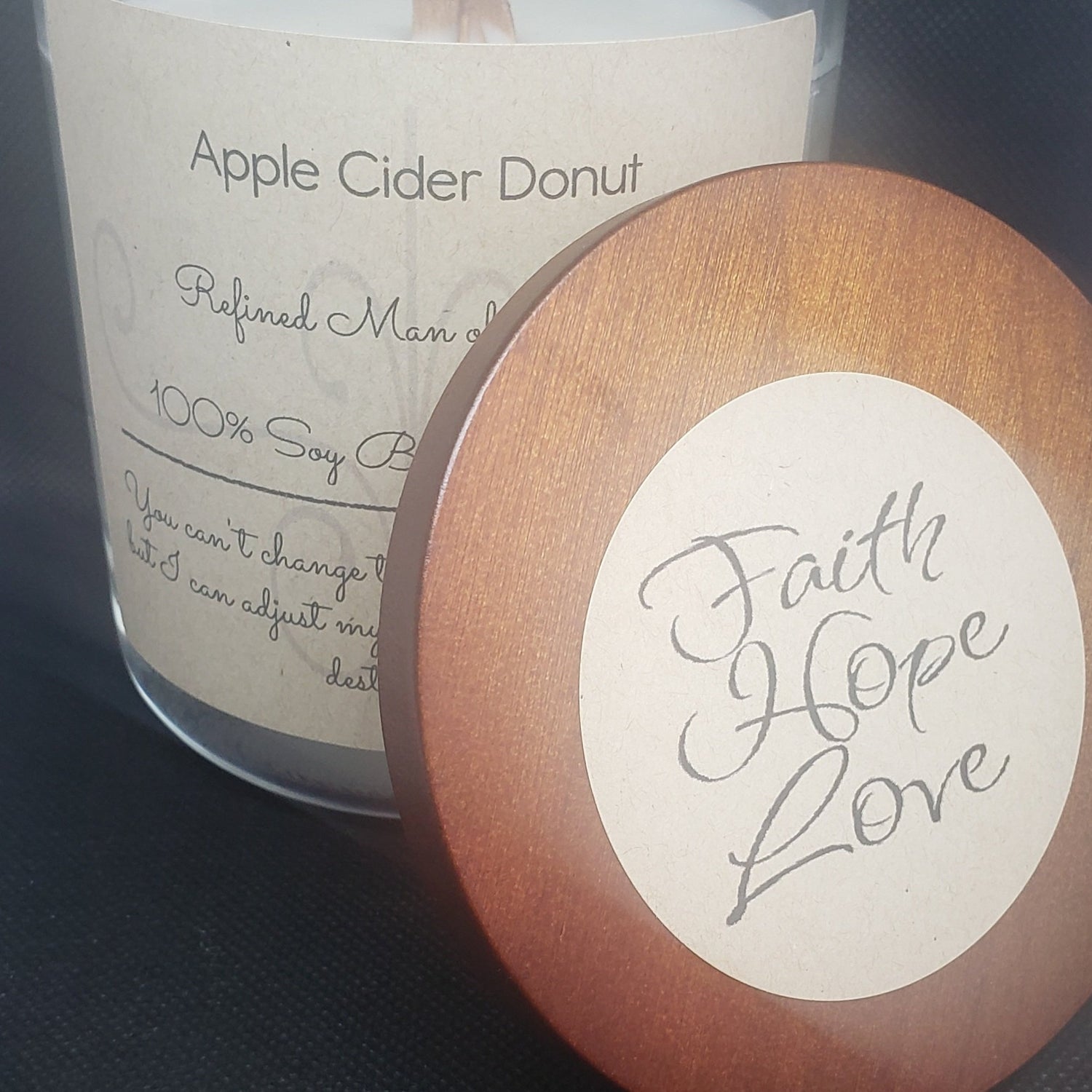 Apple Cider Donut Candle - Refined Man Of Candles