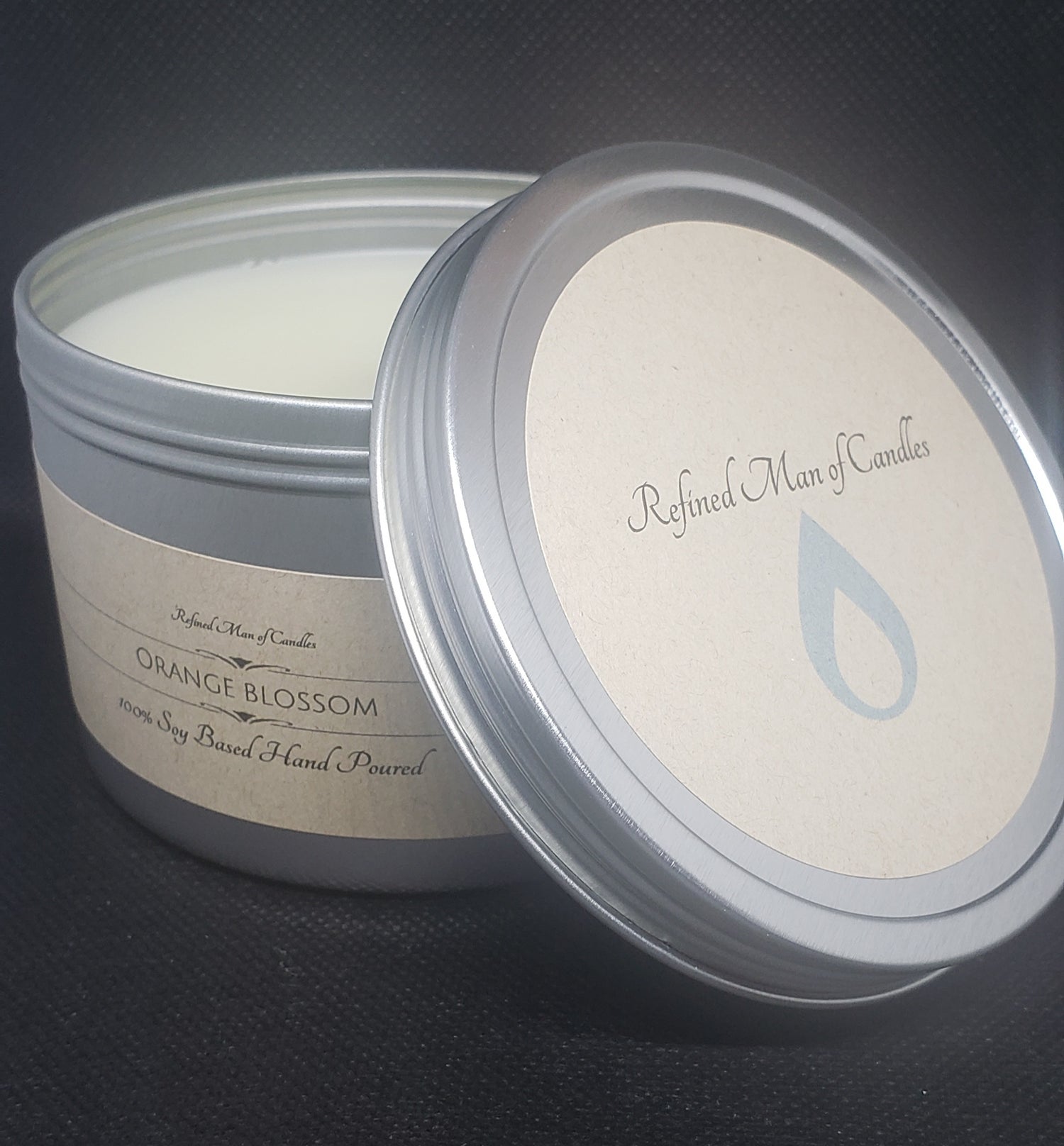 Orange Blossom Candle - Refined Man Of Candles