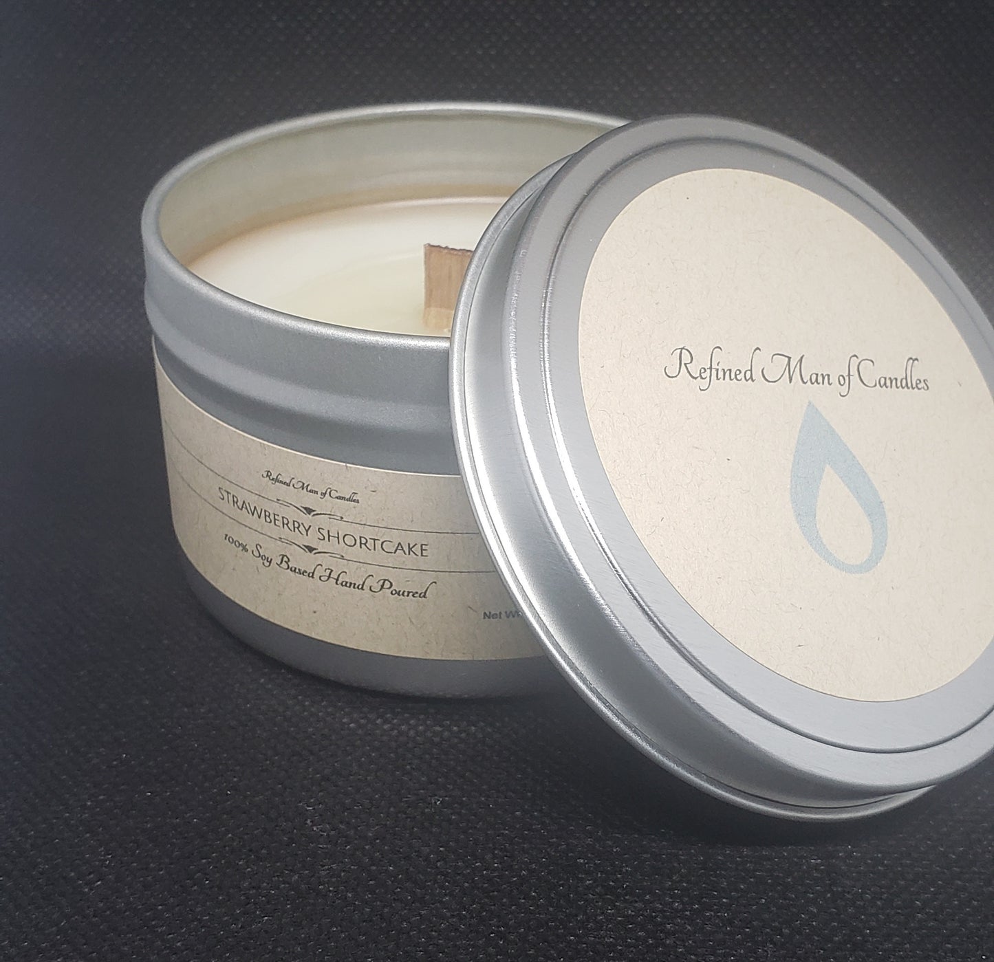 Strawberry Shortcake Candle - Refined Man Of Candles