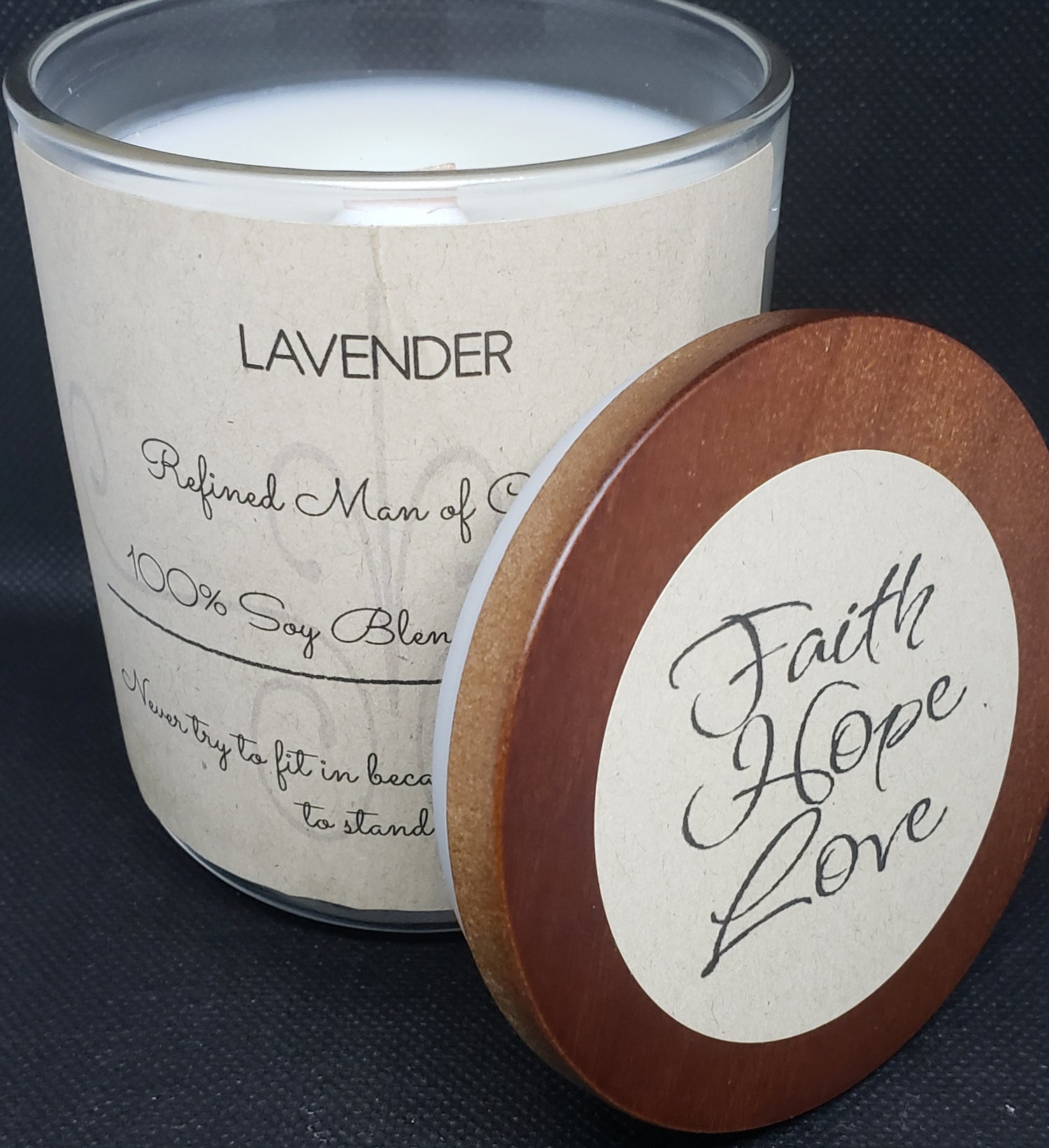 Lavender Candle - Refined Man Of Candles