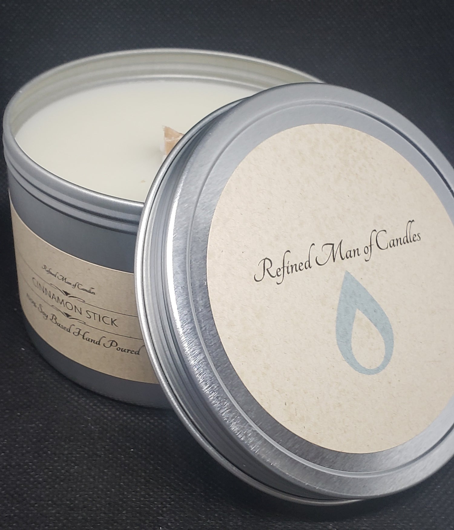 Cinnamon Stick Candle - Refined Man Of Candles