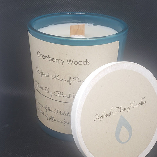 Cranberry Woods Candle - Refined Man Of Candles