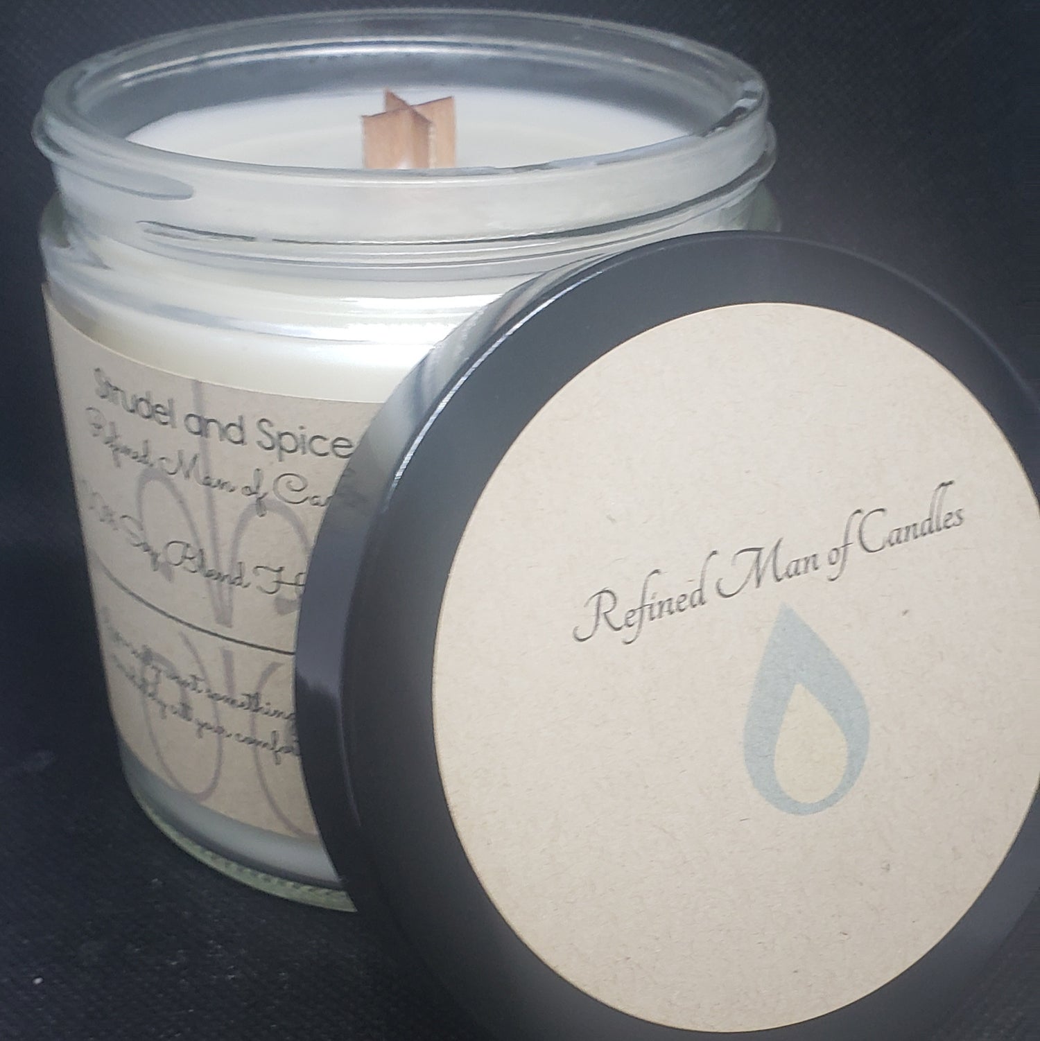 Strudel and Spice Candle - Refined Man Of Candles