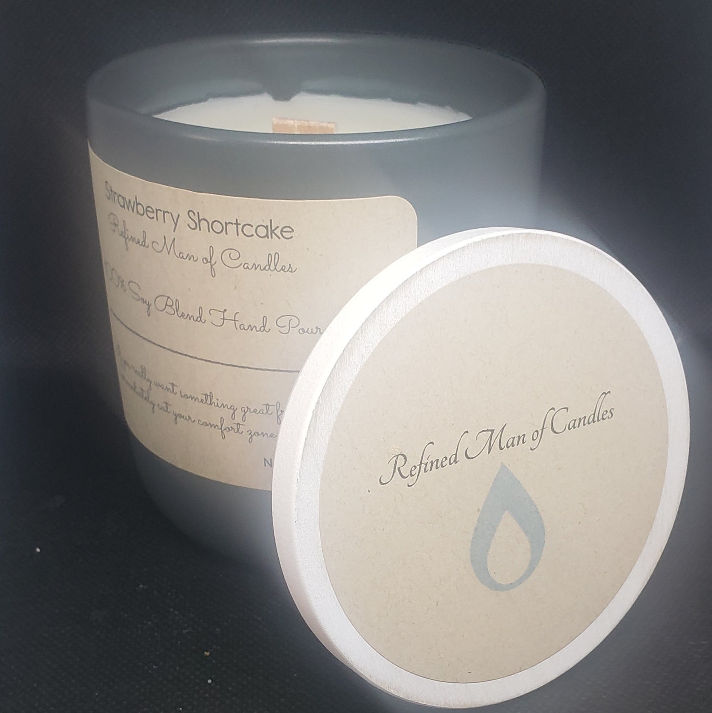 Strawberry Shortcake Candle - Refined Man Of Candles