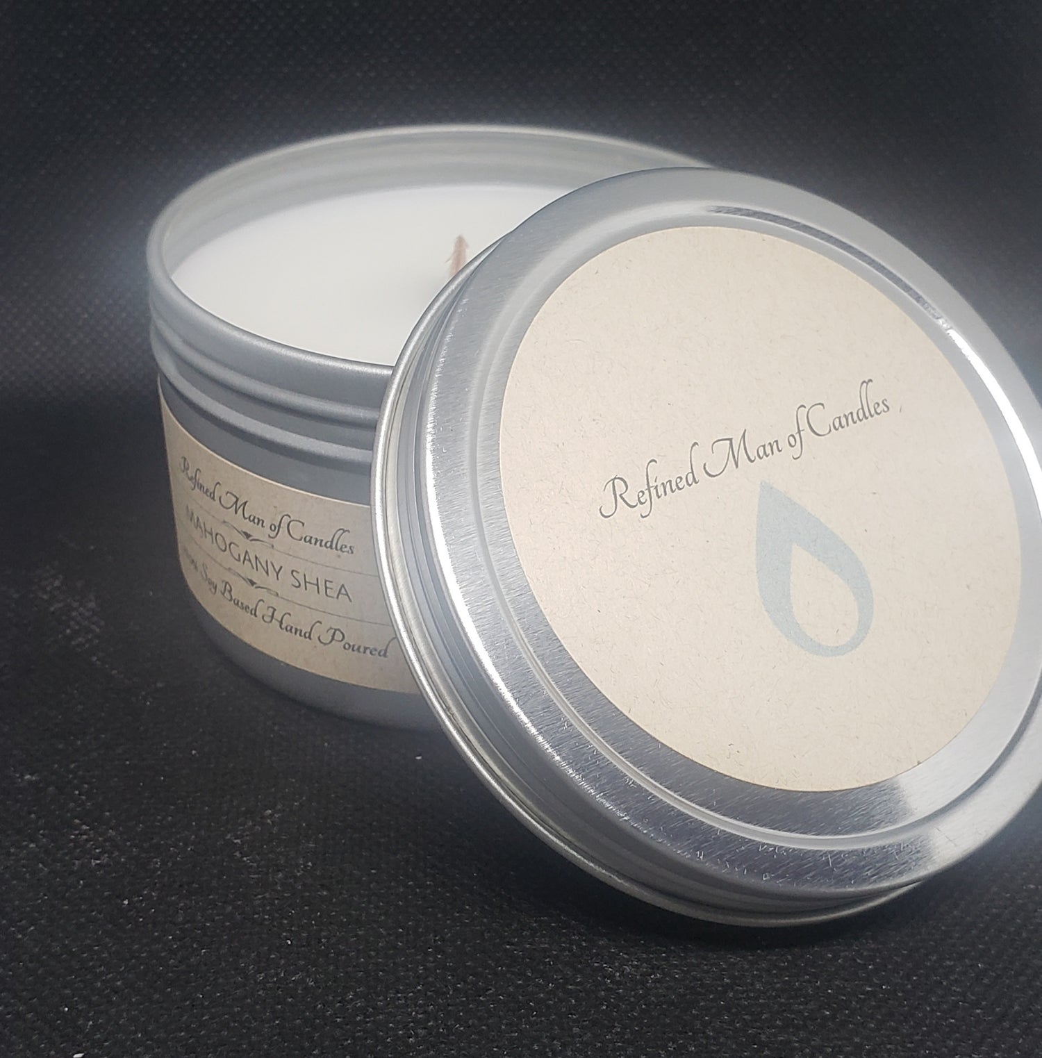 Mahogany Shea Candle - Refined Man Of Candles