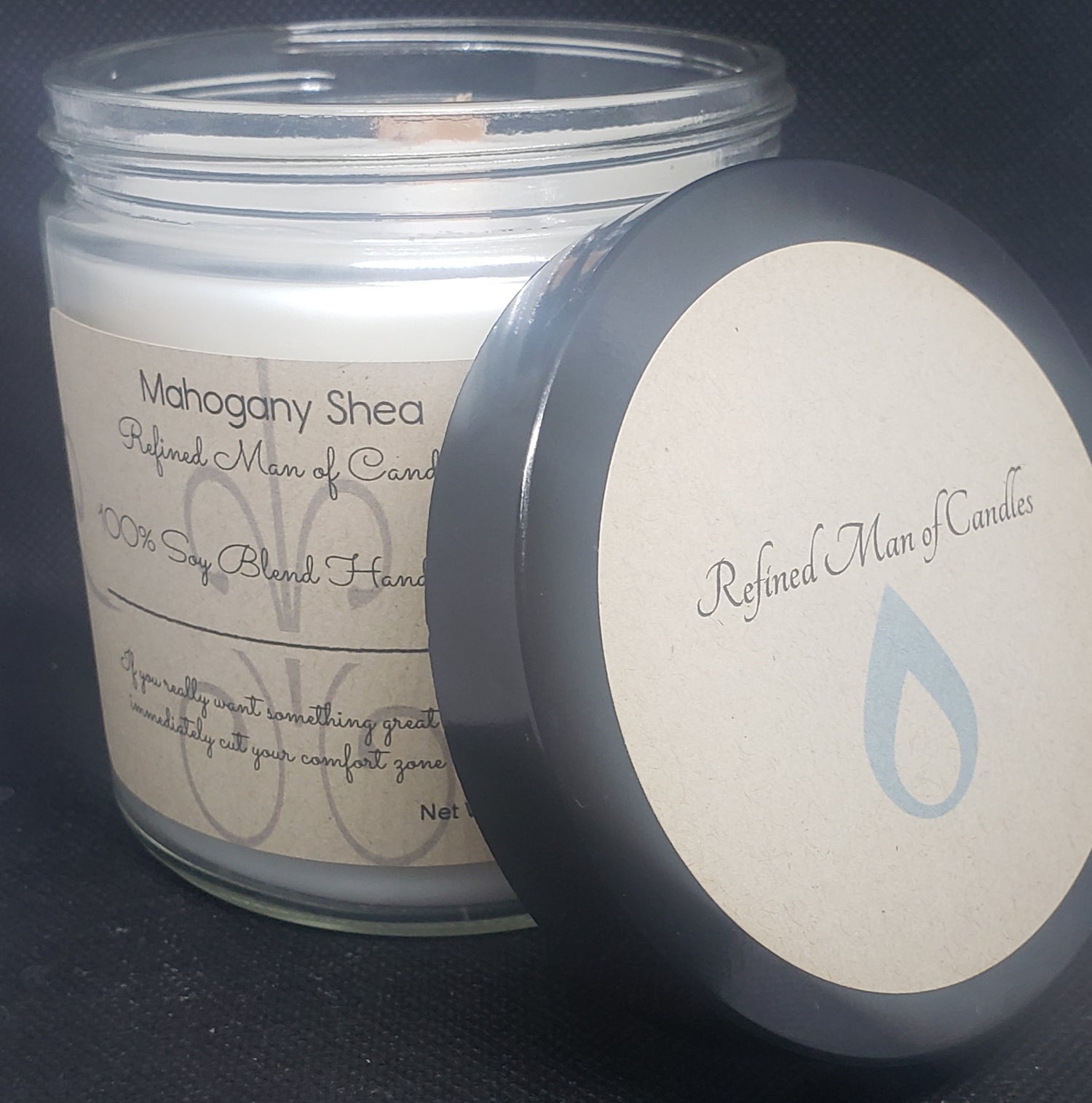 Mahogany Shea Candle - Refined Man Of Candles