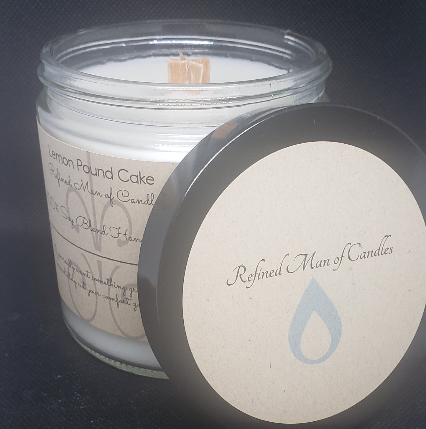 Lemon Pound Cake Candle - Refined Man Of Candles