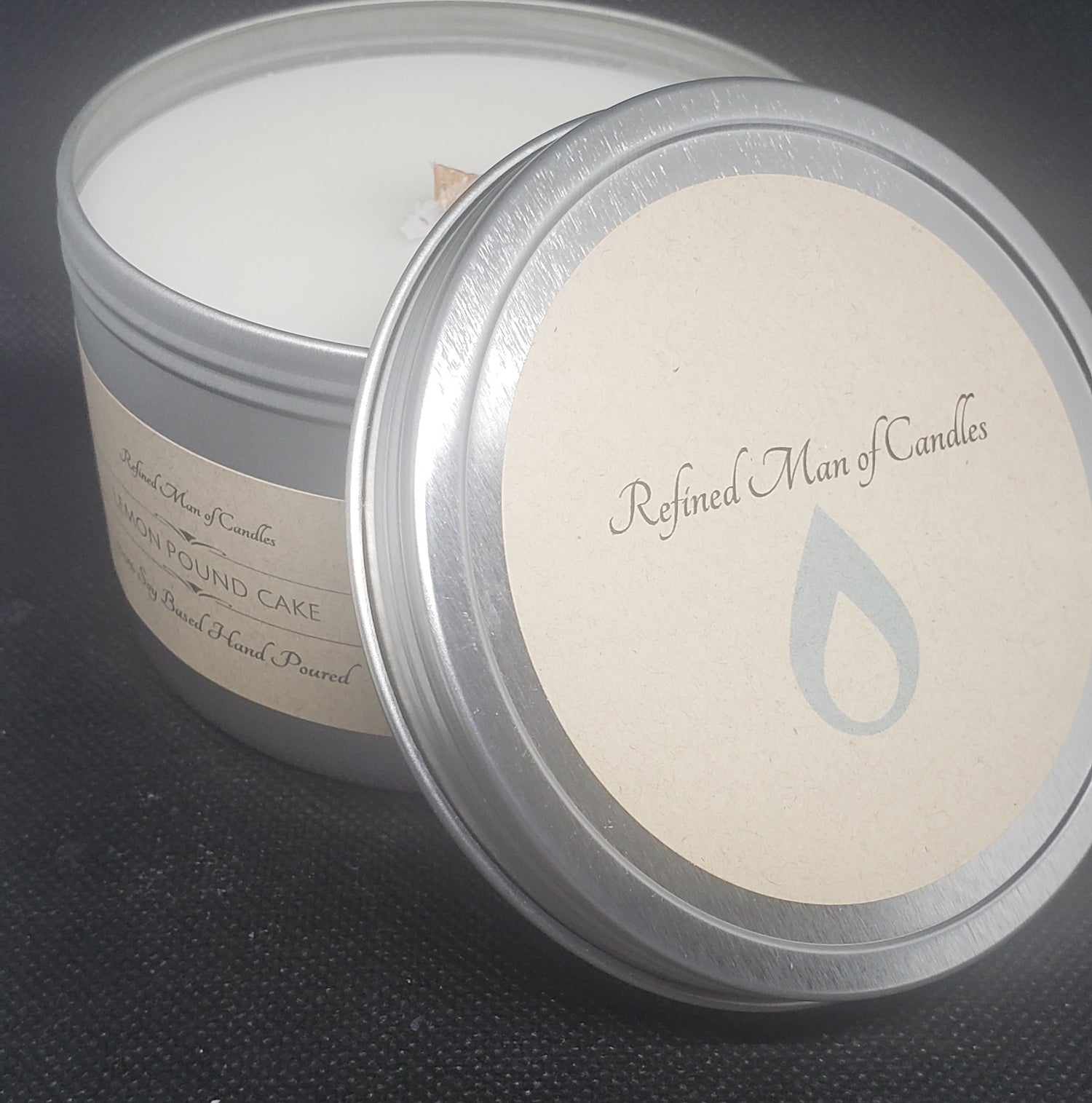 Lemon Pound Cake Candle - Refined Man Of Candles