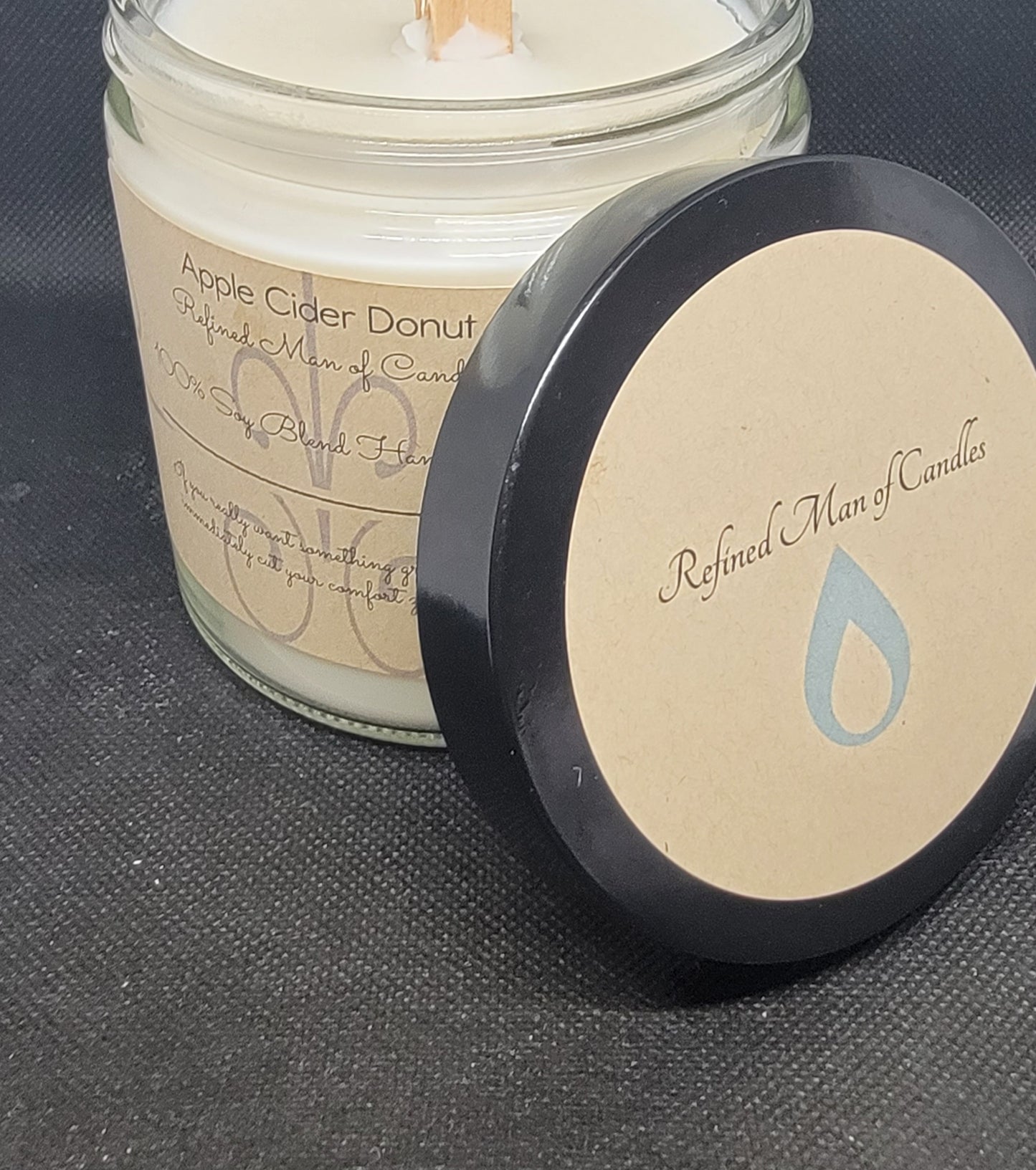 Apple Cider Donut Candle - Refined Man Of Candles