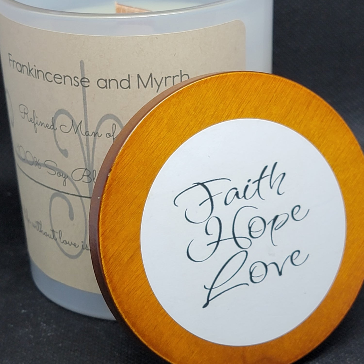 Frankincense and Myrrh Candle - Refined Man Of Candles