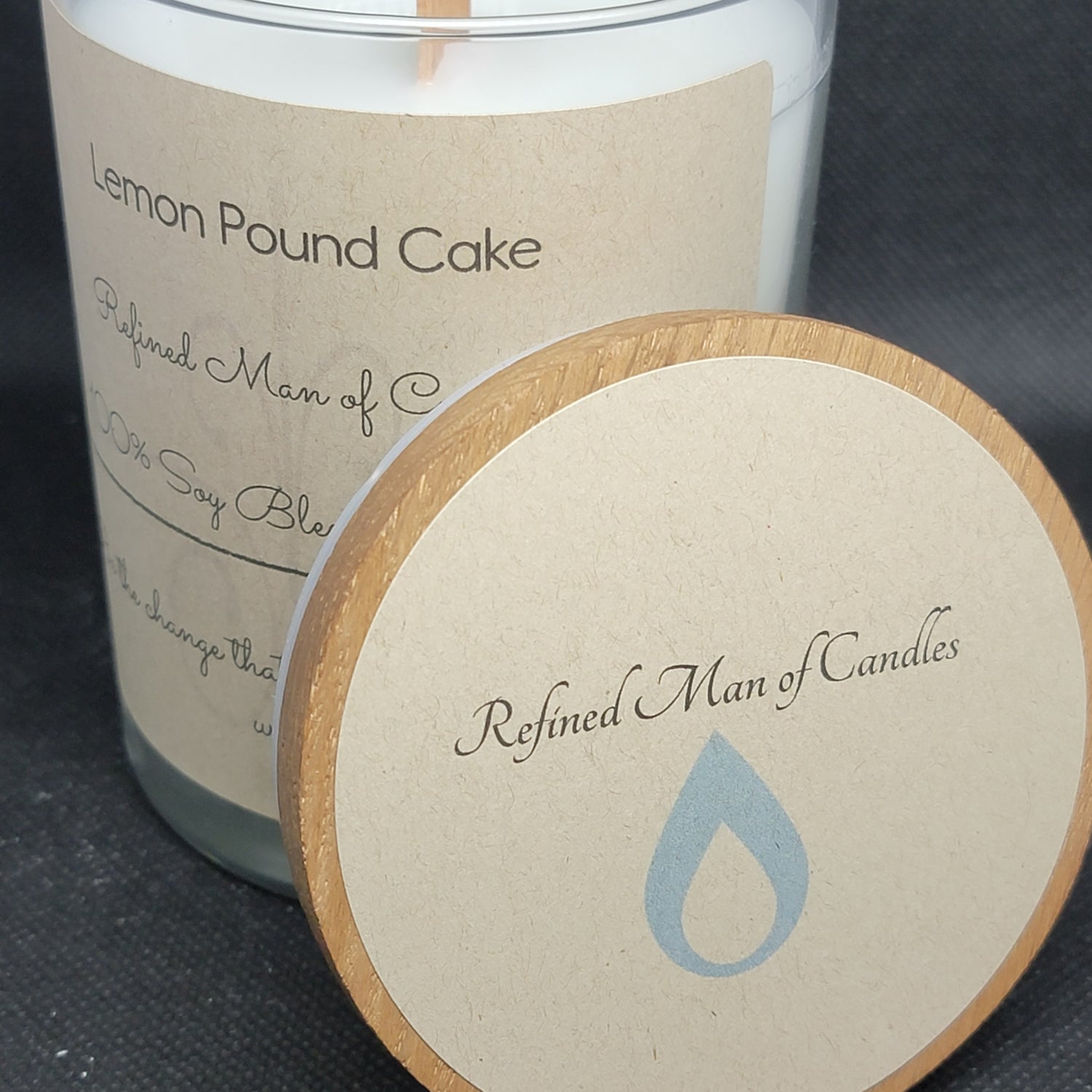 Lemon Pound Cake Candle - Refined Man Of Candles