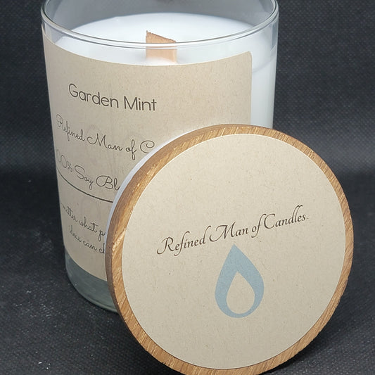 Garden Mint Candle - Refined Man Of Candles