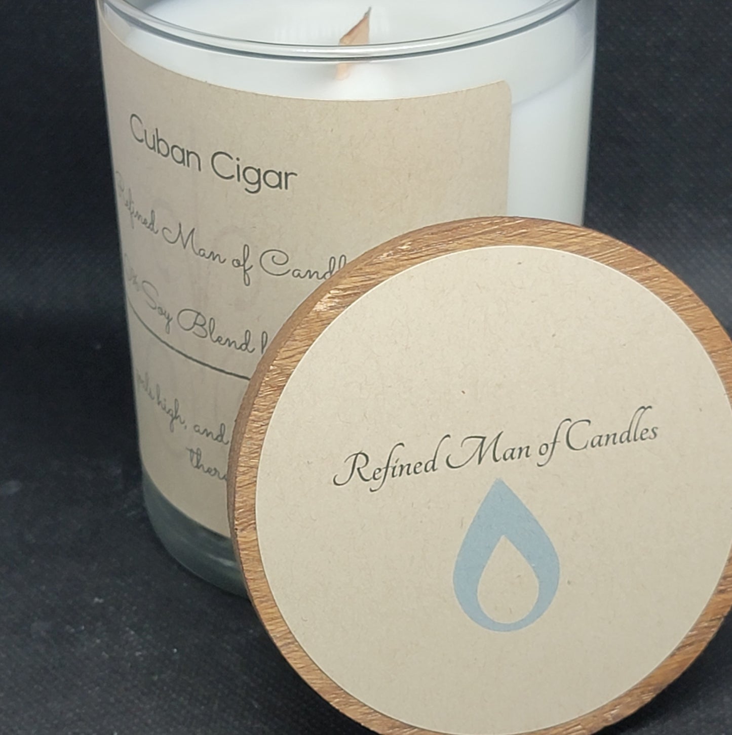 Cuban Cigar Candle - Refined Man Of Candles