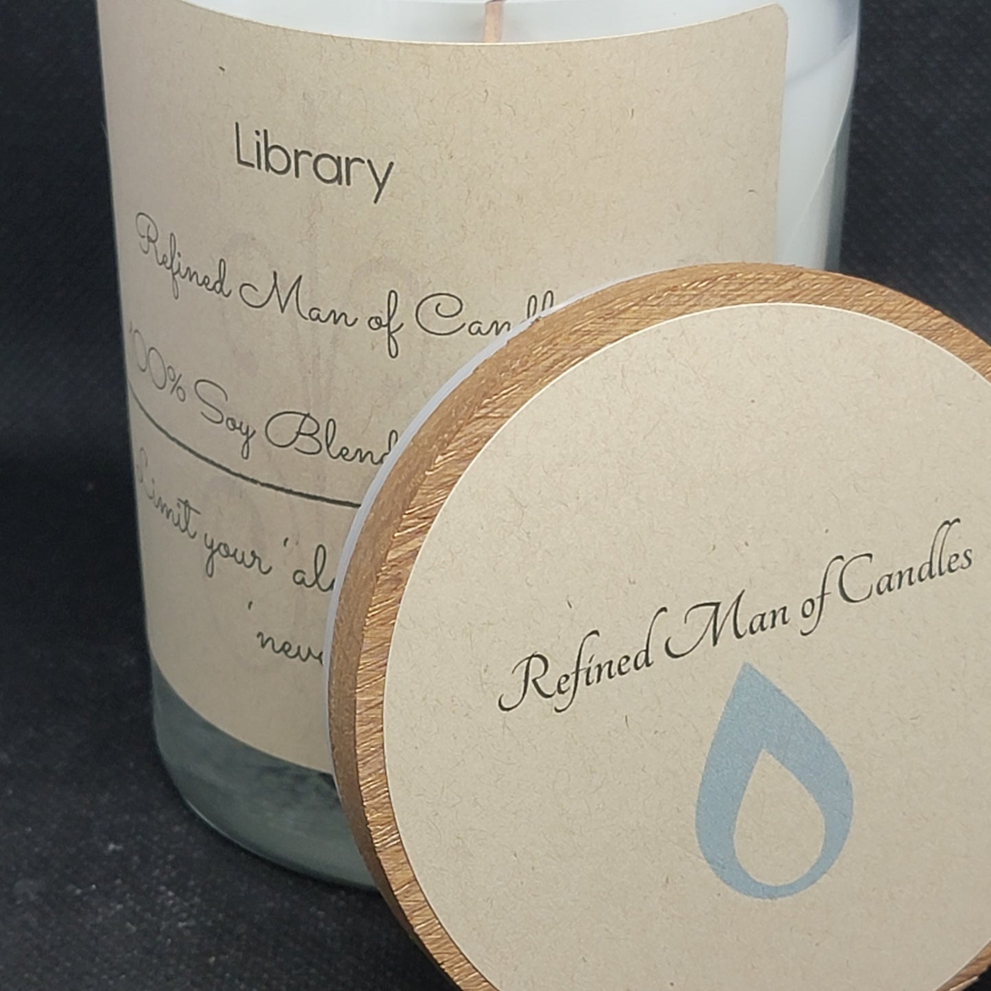 Library Candle - Refined Man Of Candles