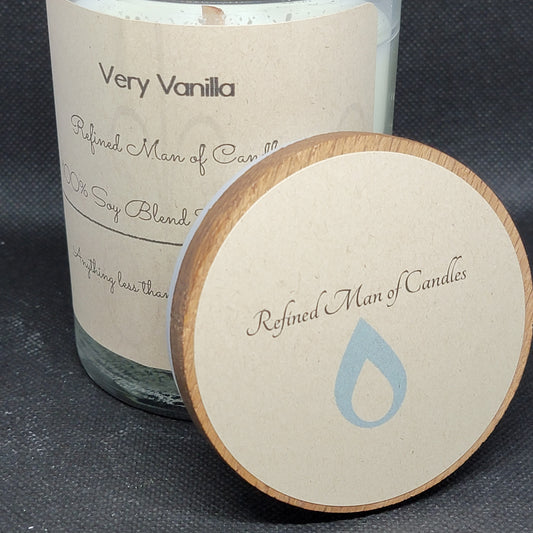 Very Vanilla Candle - Refined Man Of Candles