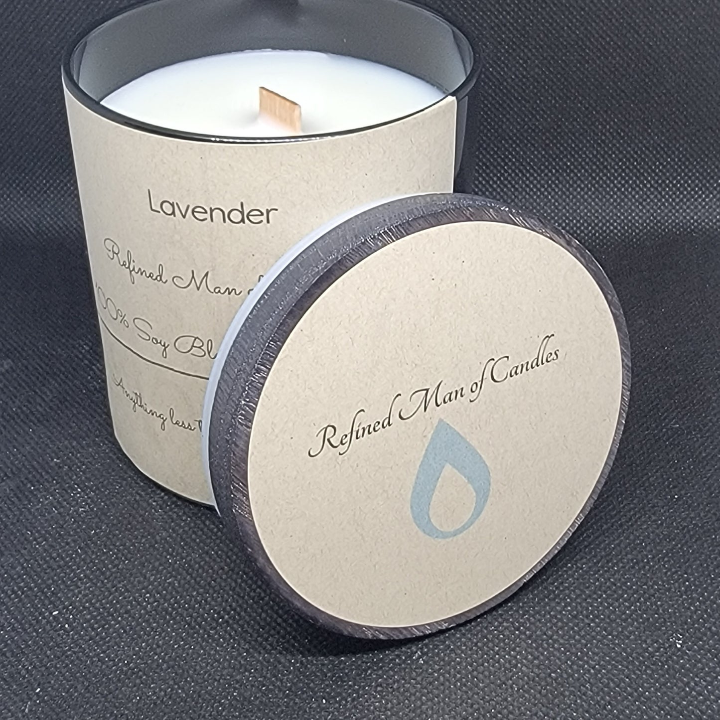 Lavender Candle - Refined Man Of Candles