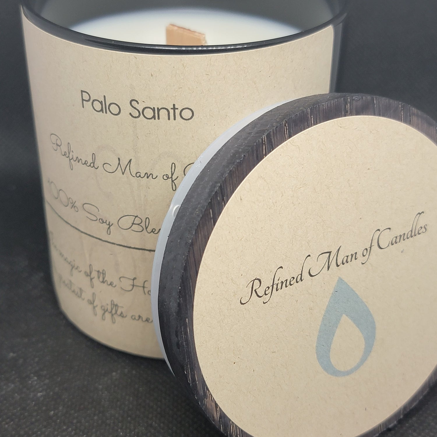 Palo Santo Candle - Refined Man Of Candles