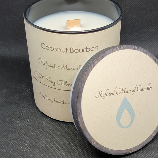 Coconut Bourbon Candle - Refined Man Of Candles