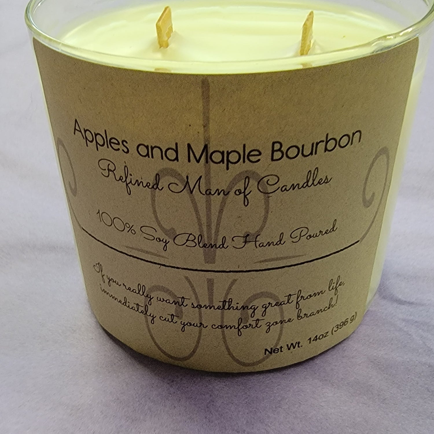 Apples and Maple Bourbon Candle - Refined Man Of Candles