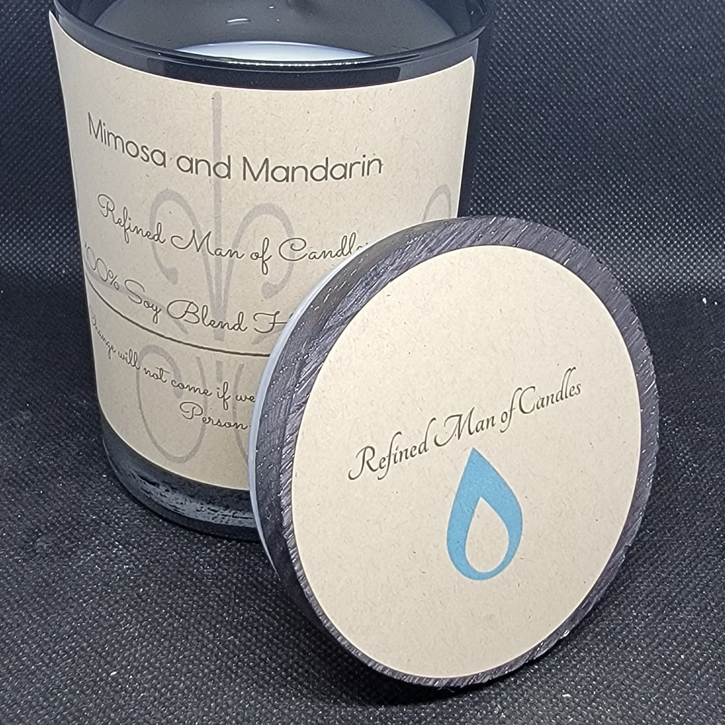 Mimosa and Mandarin Candle - Refined Man Of Candles