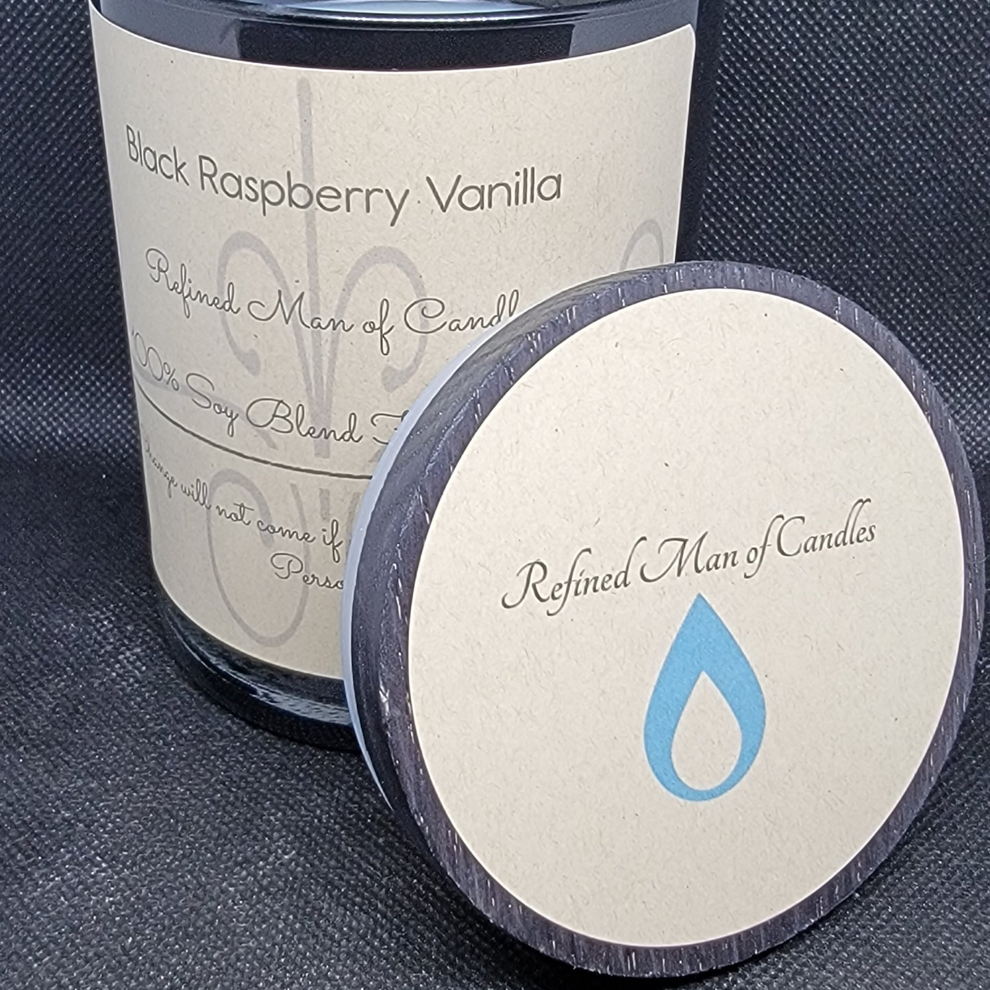 Black Raspberry Vanilla Candle - Refined Man Of Candles