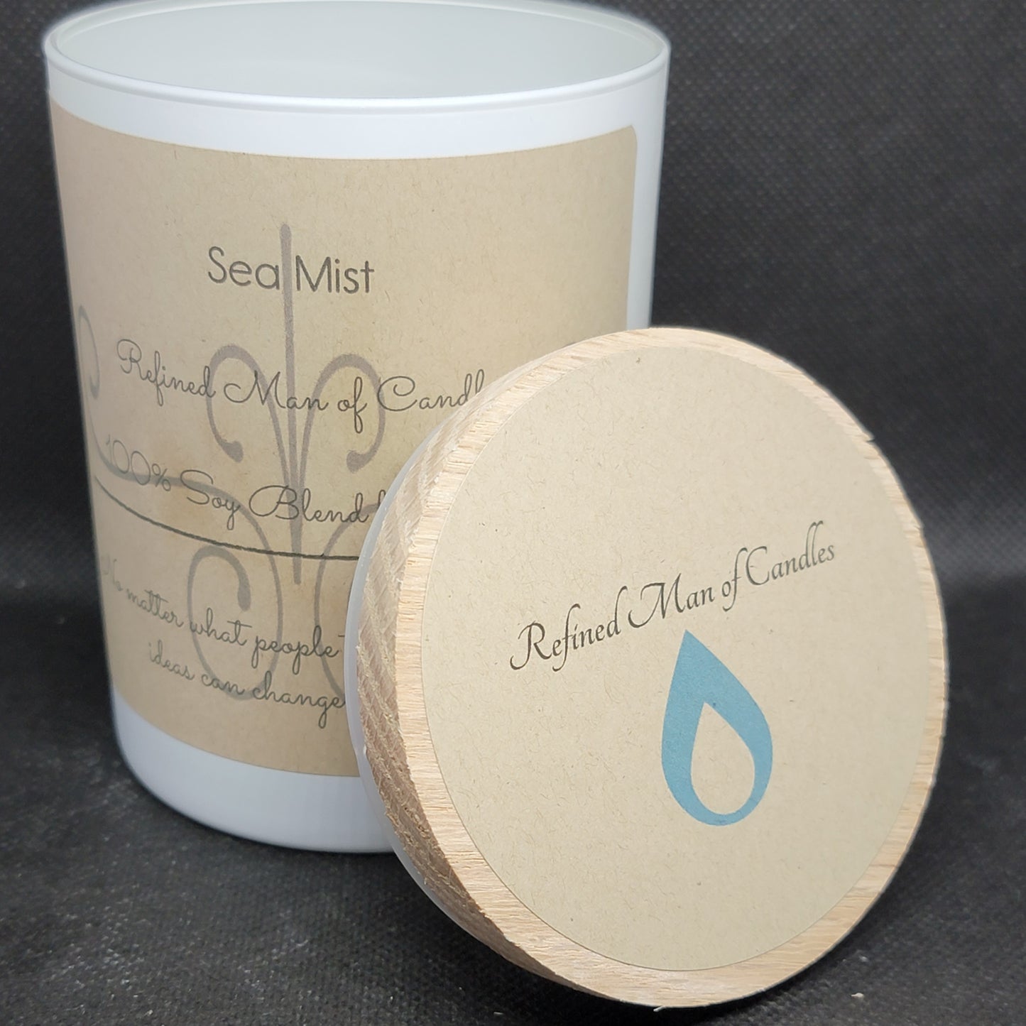 Sea Mist Candle - Refined Man Of Candles