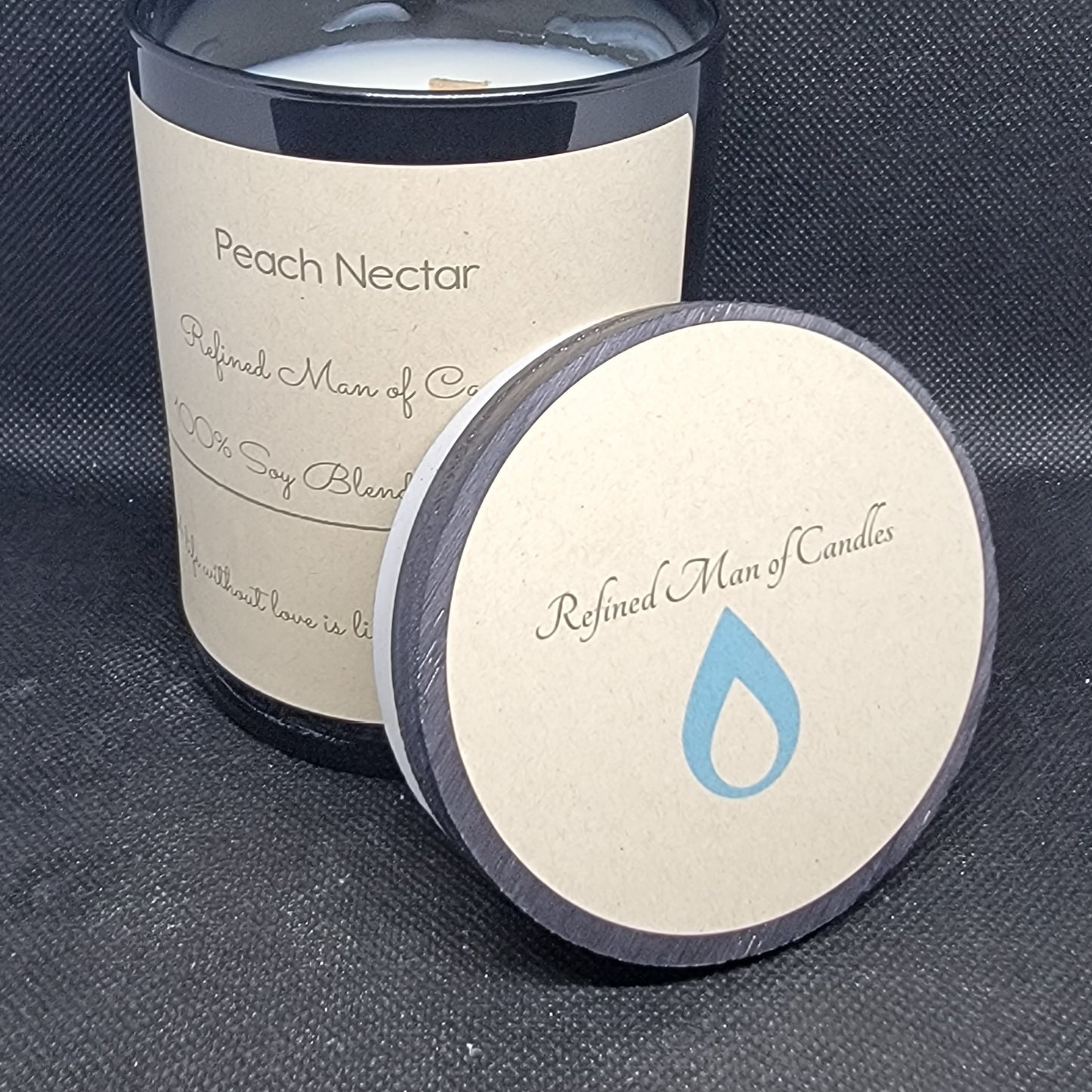 Peach Nectar Candle - Refined Man Of Candles