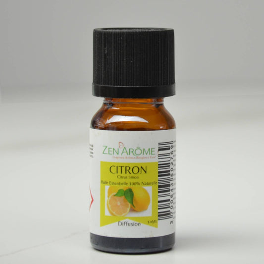 Huiles Essentielles Citron - 10 ml - Refined Man Of Candles