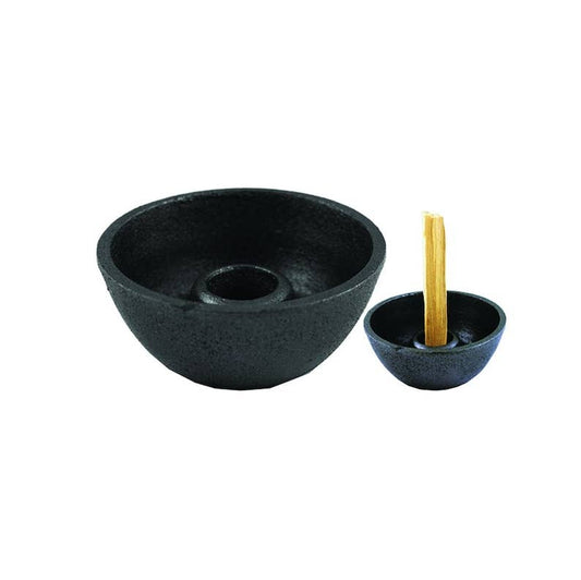 Cast Iron Palo Santo Wood Burner - Refined Man Of Candles